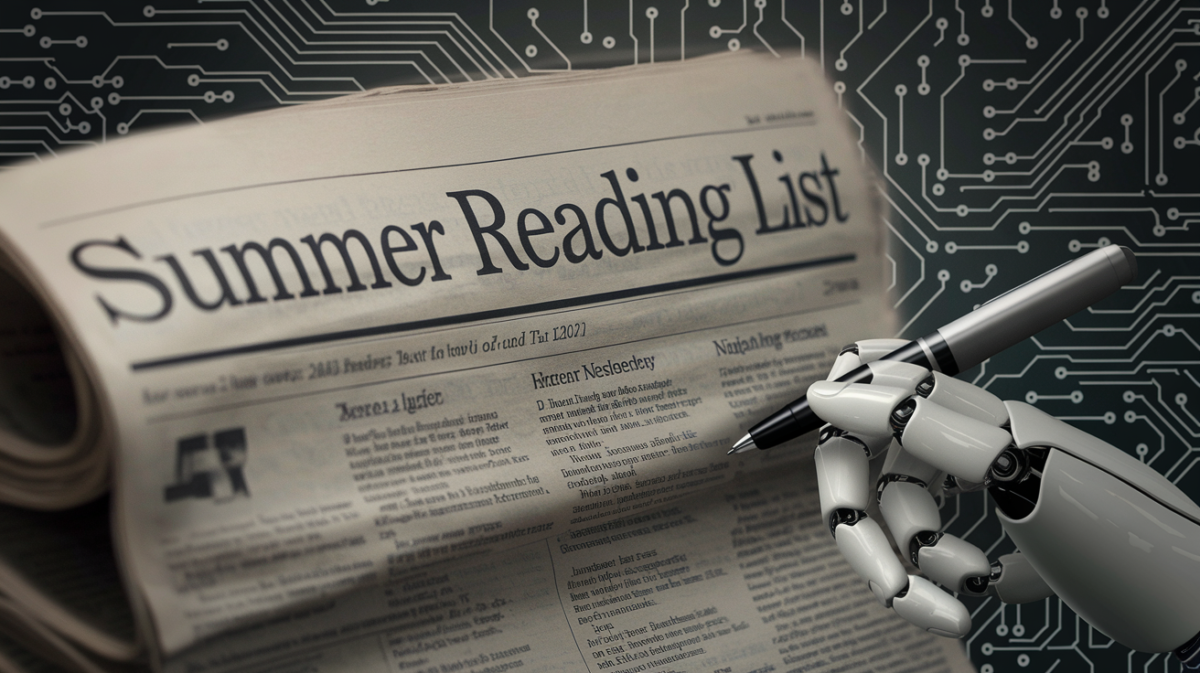 AI-Generated Summer Reading List Published in Major Newspapers
