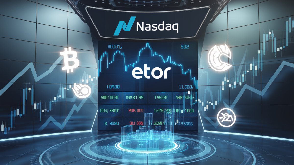 eToro Stock Soars 29% in Nasdaq Debut After Upsized IPO