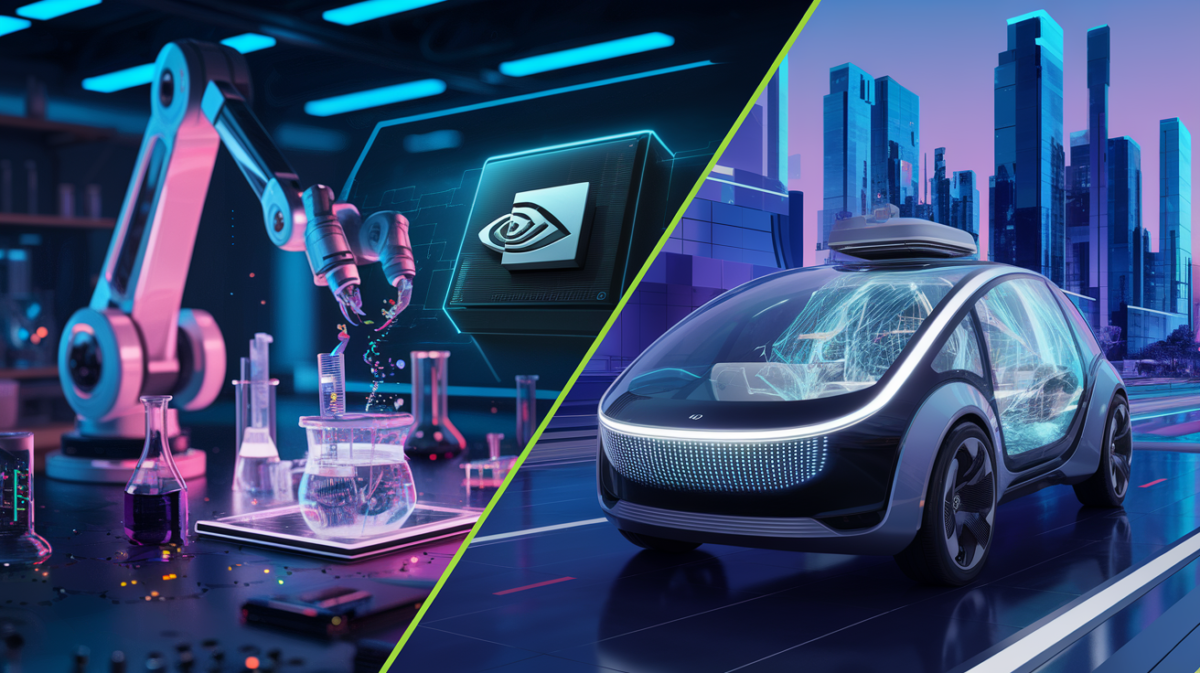 Nvidia Expands AI into Biotech and Transportation for Real-World Impact